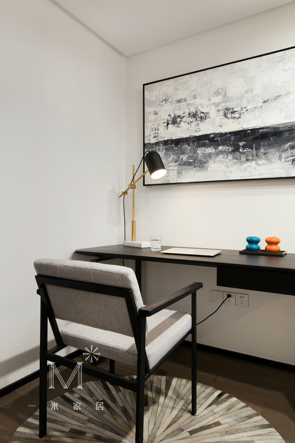 一米家居 | ◣橙意◥ 凤凰湖壹号200㎡现代港式-31