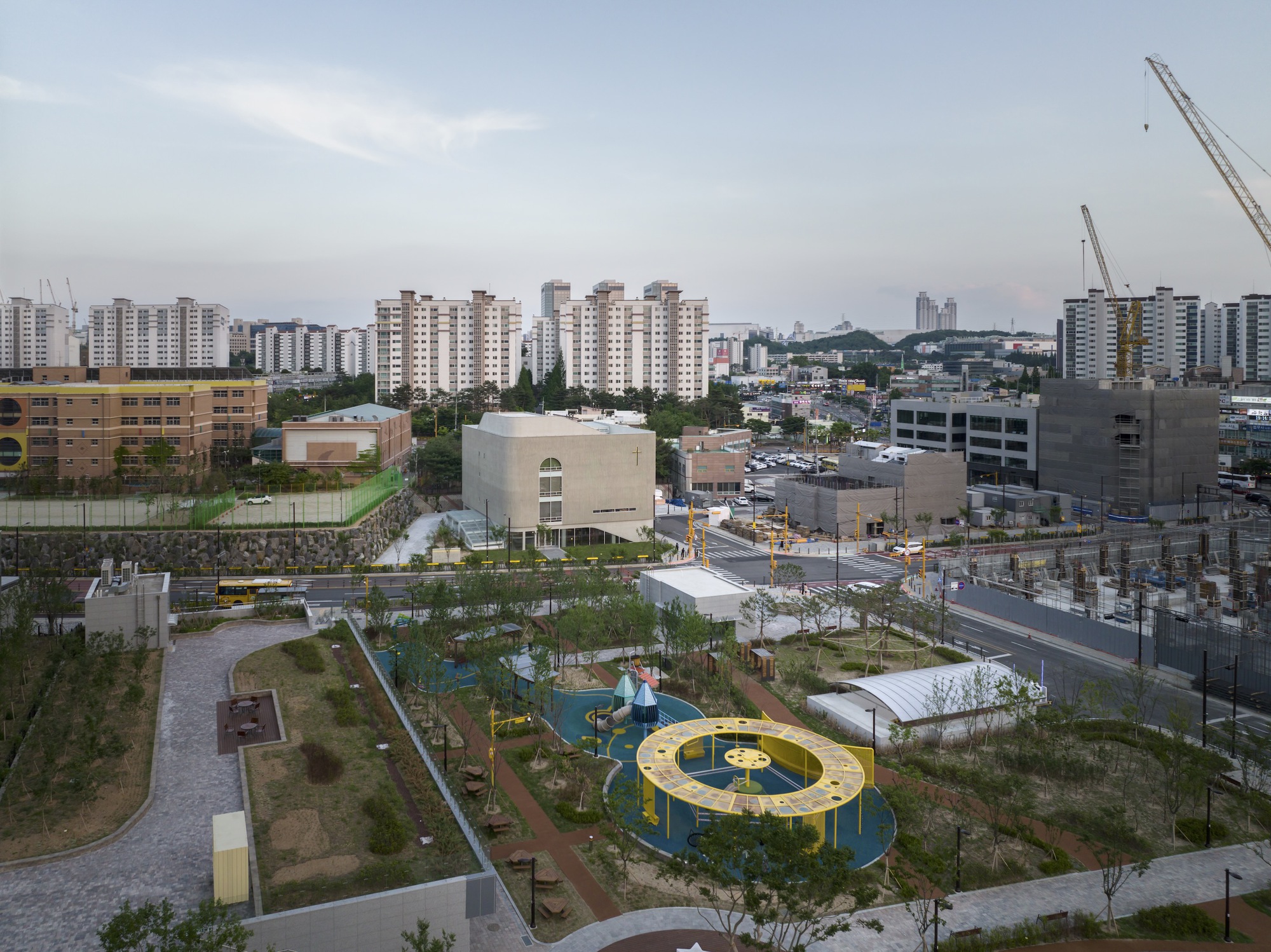 长荣教会丨韩国华城市丨Kode Architects-27