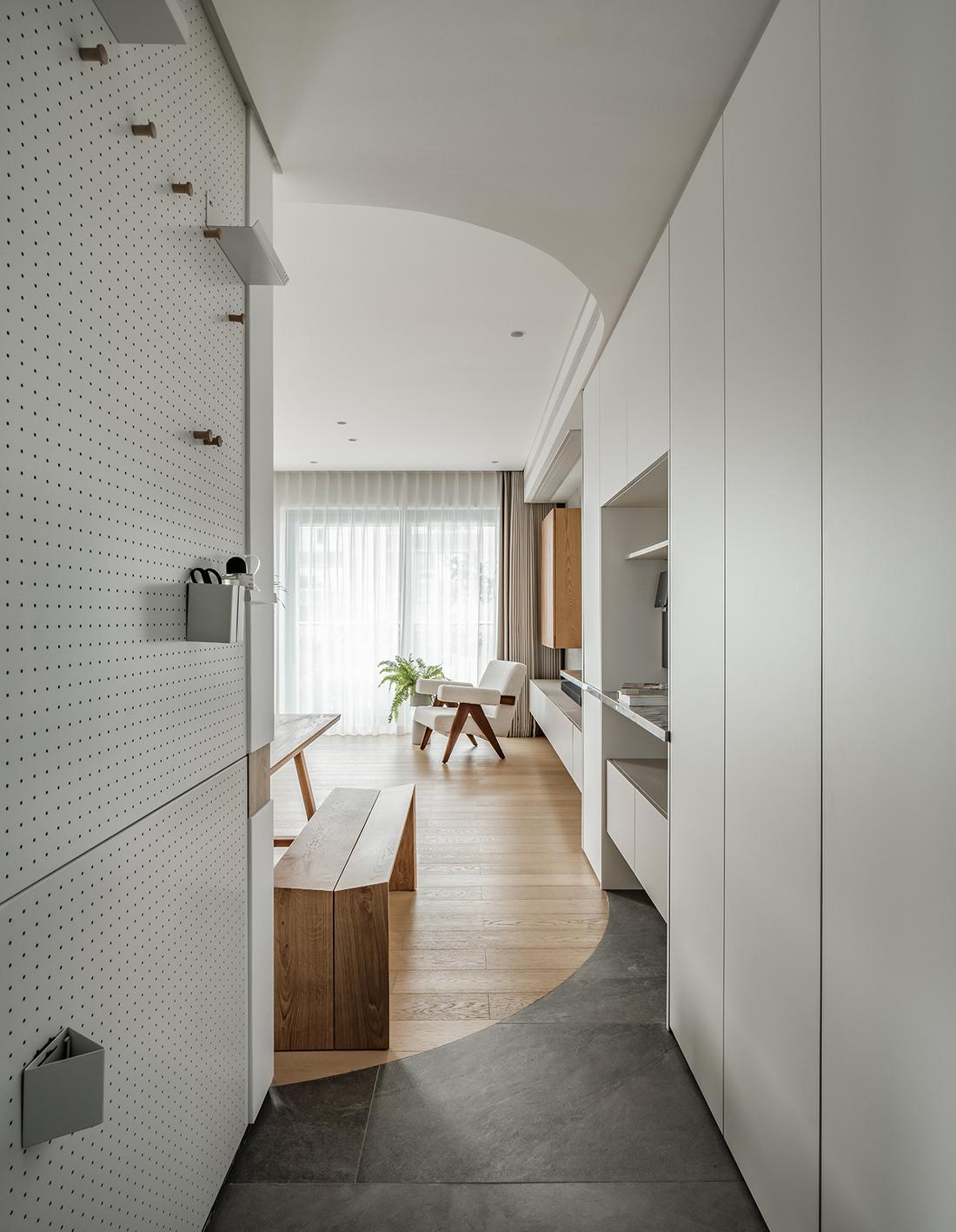 弧线共构浪漫之家 · 深圳科技夫妻品质生活空间丨中国深圳丨予象空间设计-10