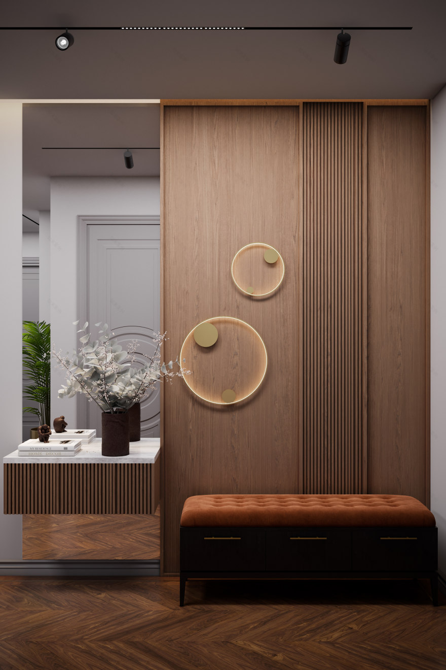 ЖК "RiverSky" 三室公寓可视化项目丨俄罗斯莫斯科-33