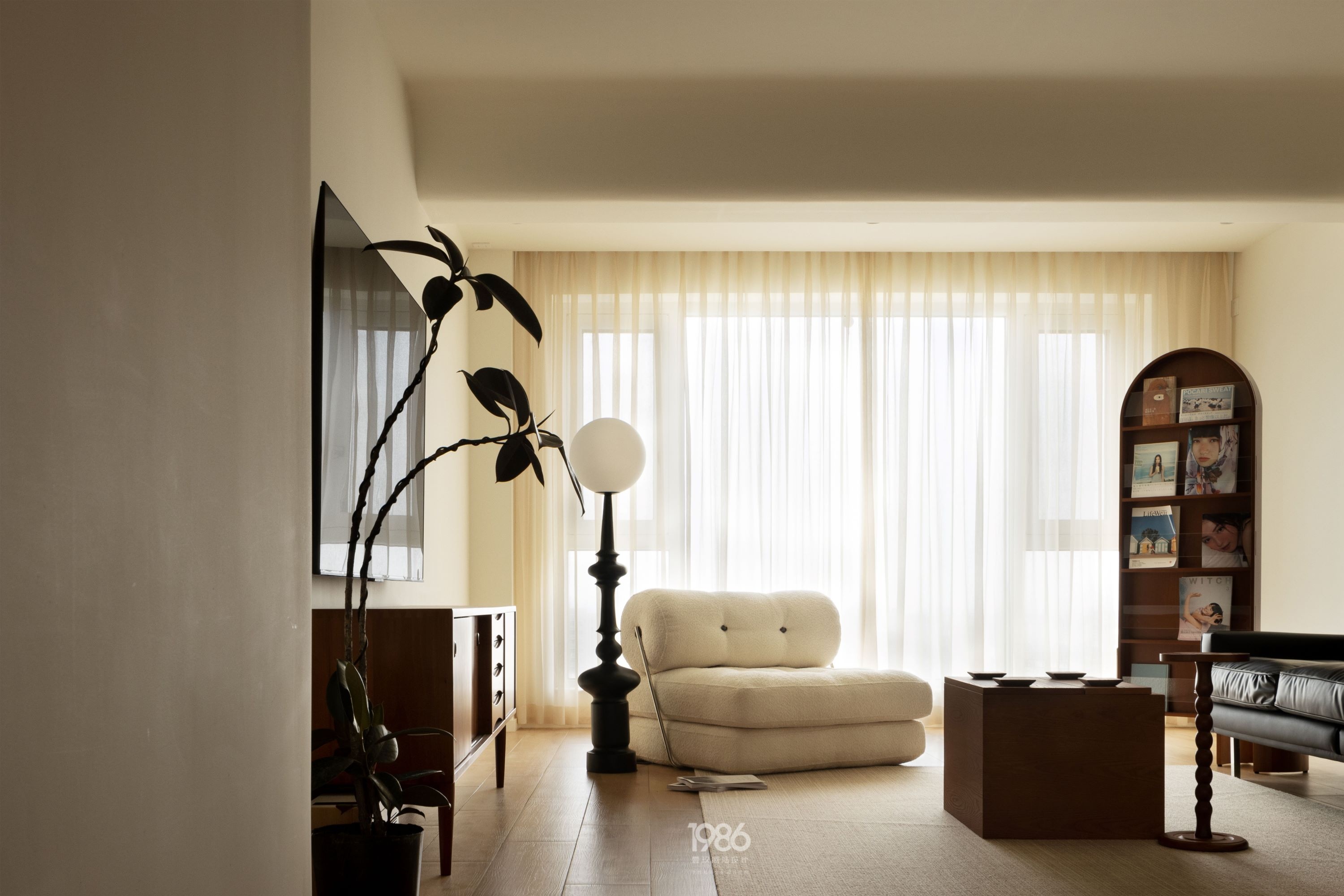 114㎡中古现代风家居设计丨中国长沙丨1986 设计-8