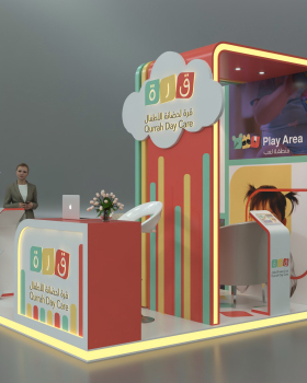 Booth for Qurrah Kindergarden