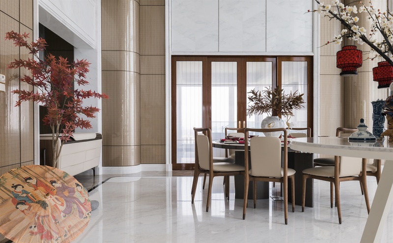 武林壹号顶层跃墅 | 东西合璧，安享家的艺术-38