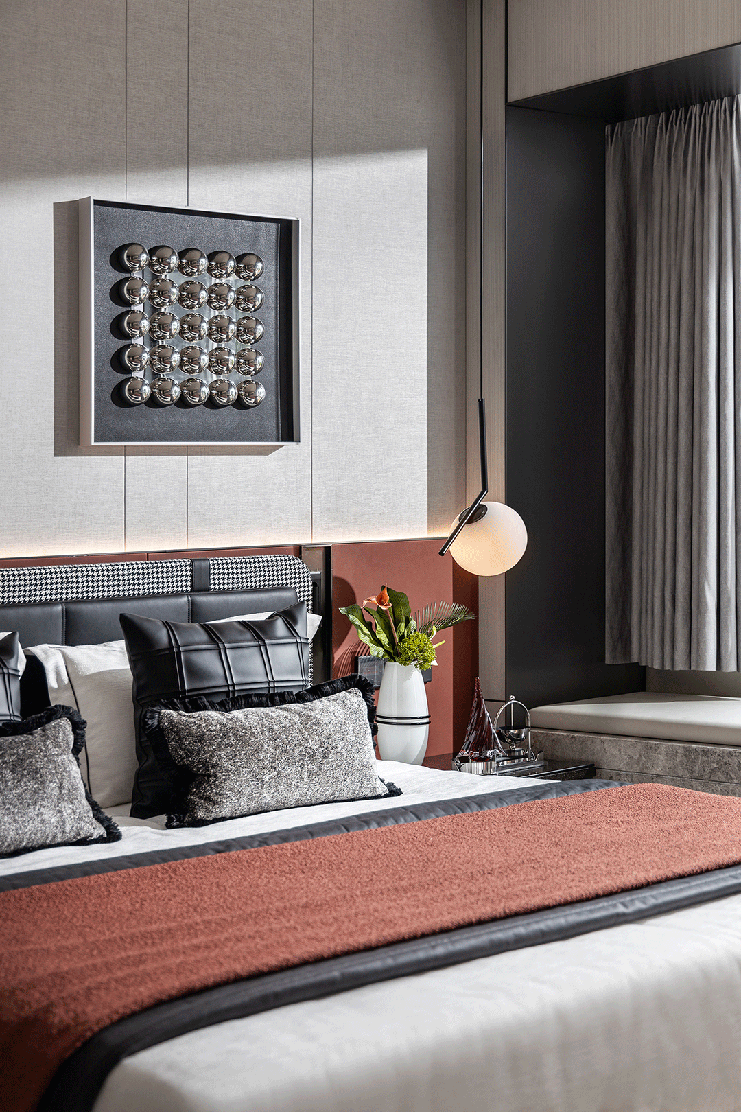 打造居家电影美学：东莞万科瑧山境 | IF DESIGN 羽果设计-25