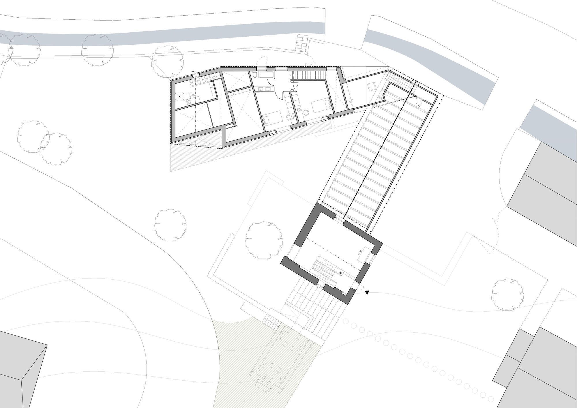 带有旧磨坊的新房子丨斯洛伐克特伦钦丨RDTH architekti-57