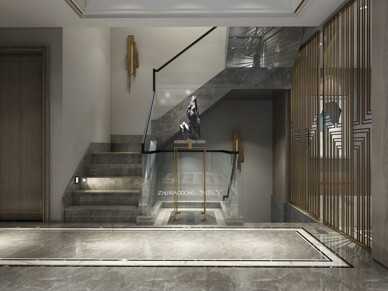 舟山 420㎡别墅 | 轻奢主义的初心落地-51