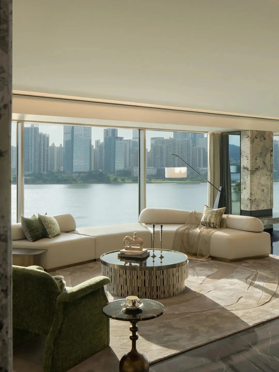 长沙·湘江金茂府249㎡江景大平层丨中国长沙丨软装元禾大千,硬装31设计-36