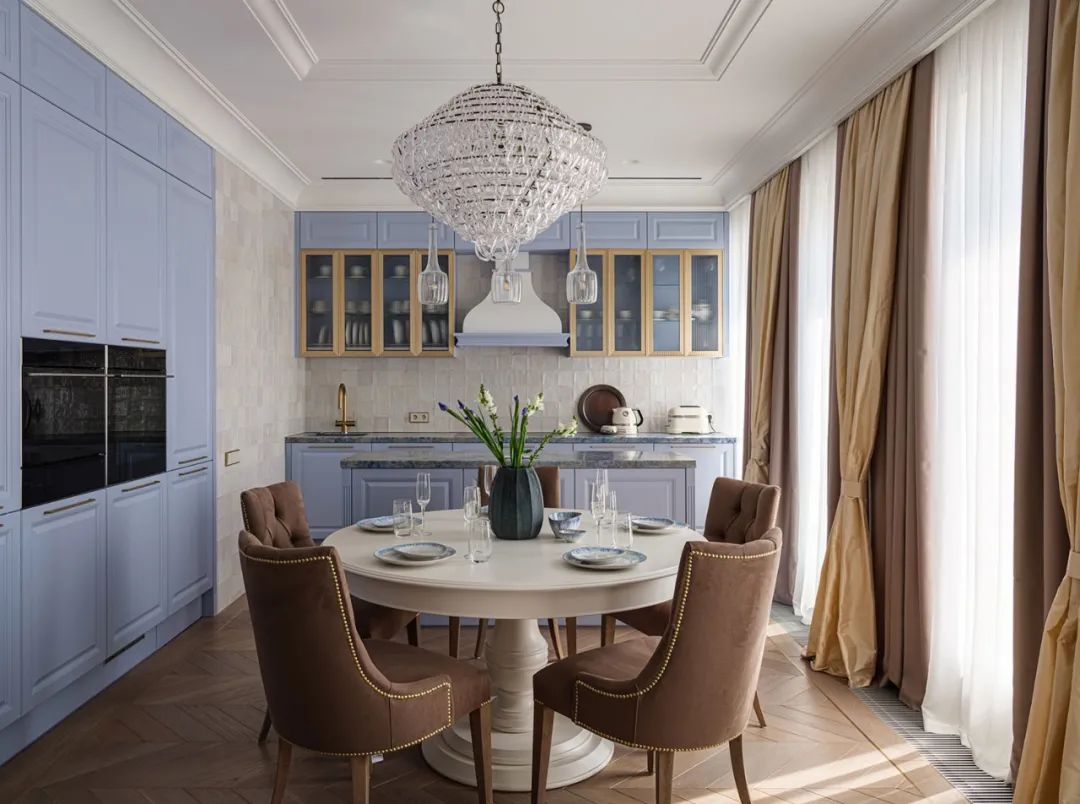 133㎡四口之家室内设计丨Yulia Sokolova-18