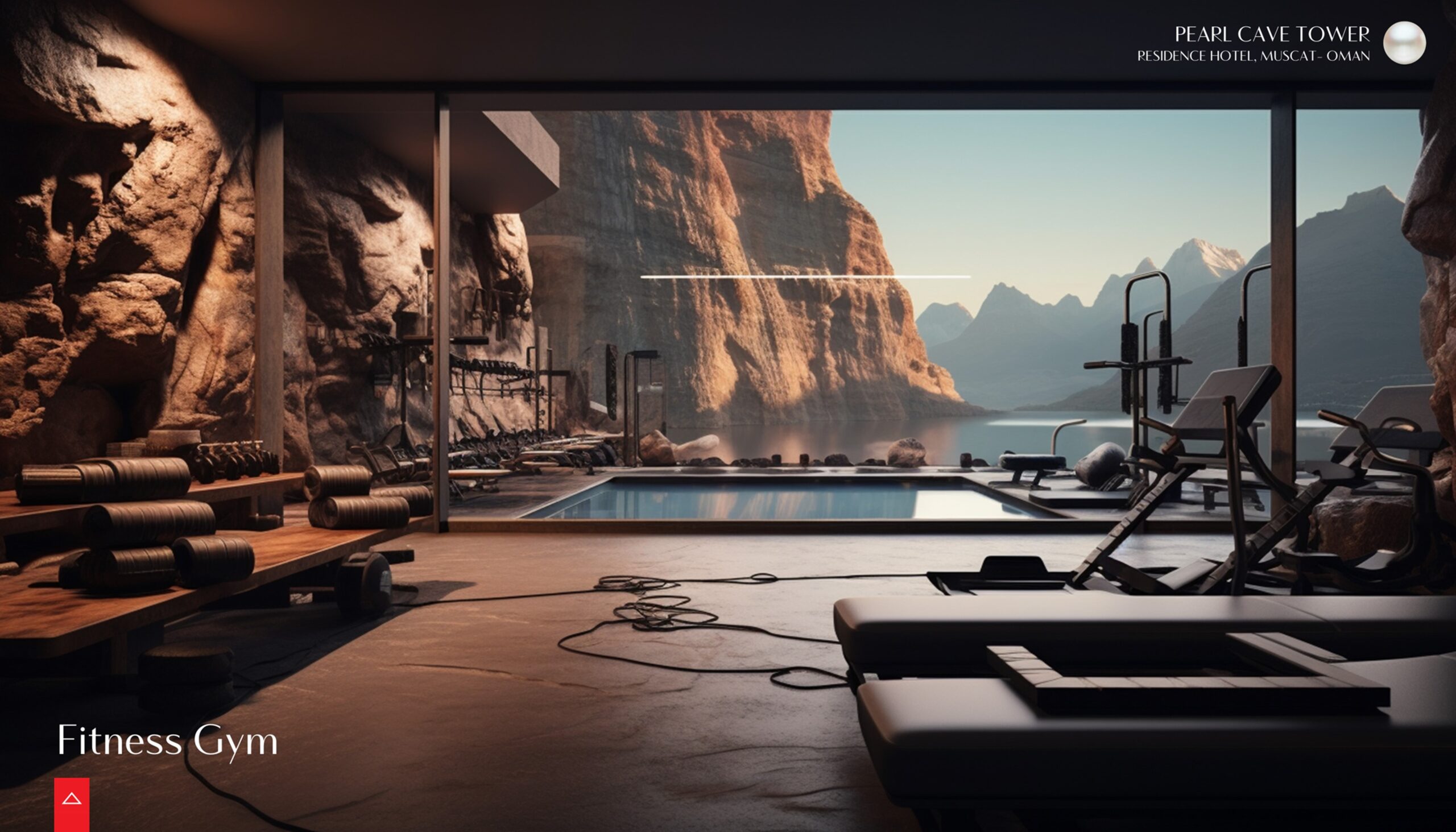 Pearl Cave Tower（珍珠洞穴塔）丨阿曼丨CUBE Consultants-28