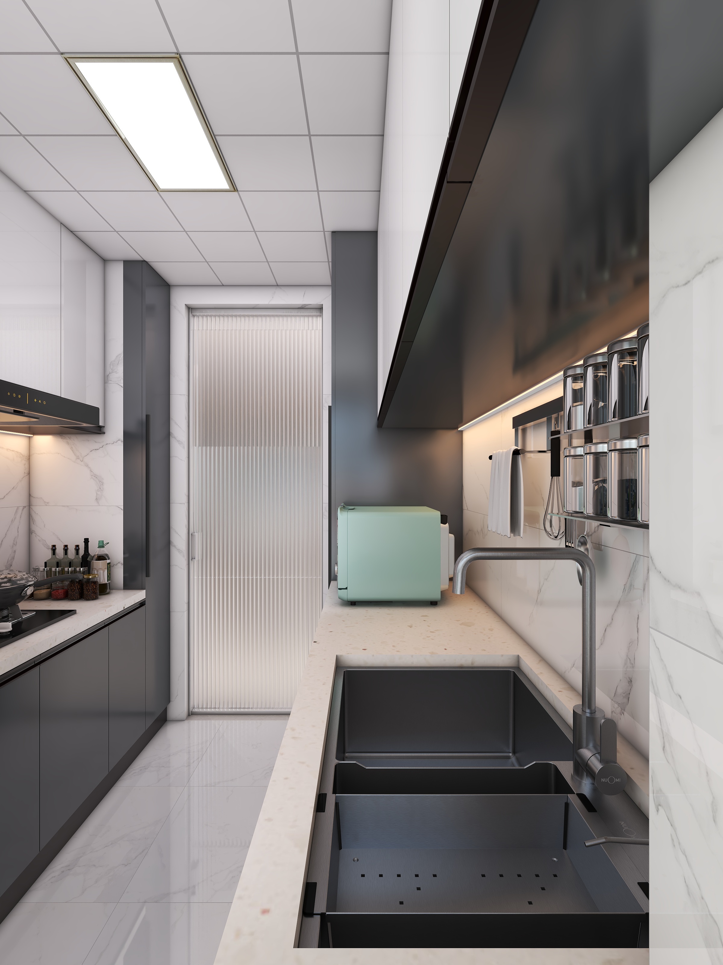 四川成都朗基香颂天府二期（113平方现代简约四居室）-50