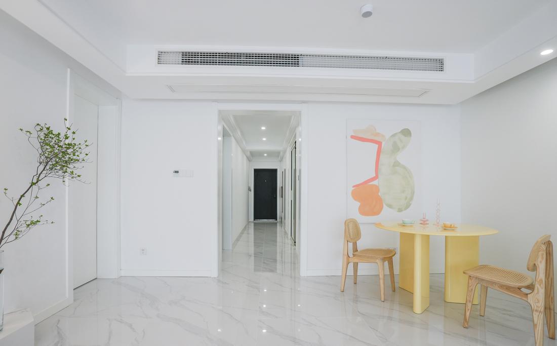 128㎡极简纯白空间设计-8