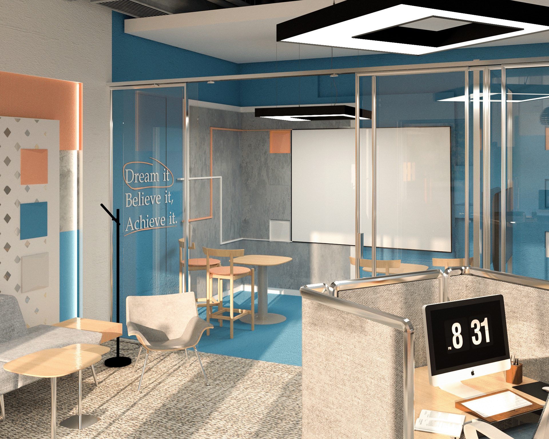 总部 – 联合办公空间设计-0