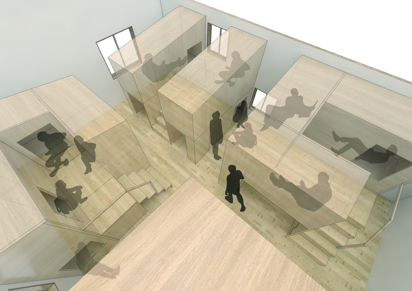 京都传统区位的创新胶囊旅馆设计-46