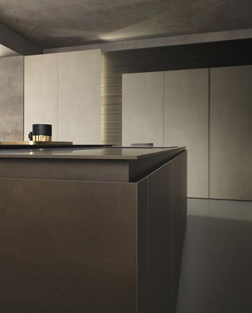 SKILL - минимализм кухни с островом  | Modulnova Cucine-7