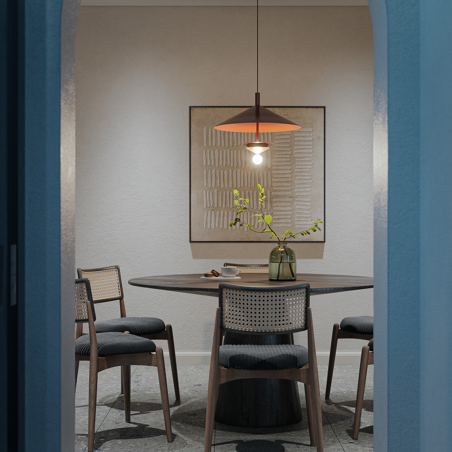 别墅空间设计丨中国合肥丨鹏大空间设计表现-9