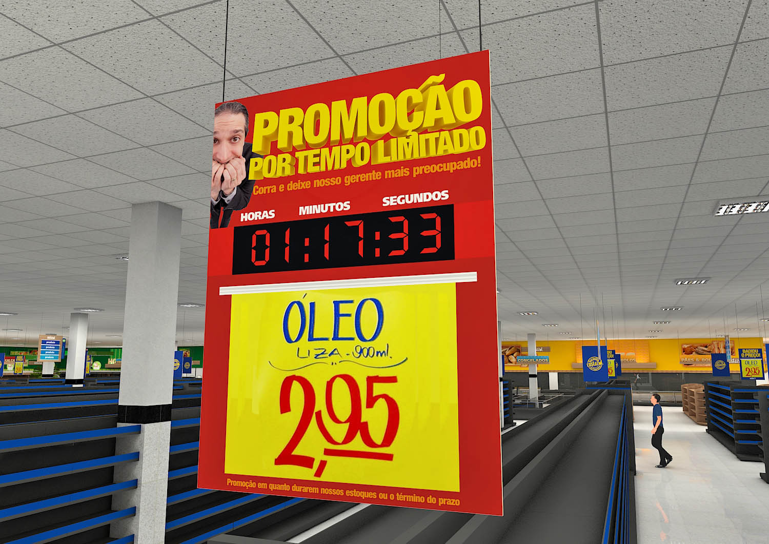 Costa Azul Supermercado/Supermarket Signage/Sinalização-8