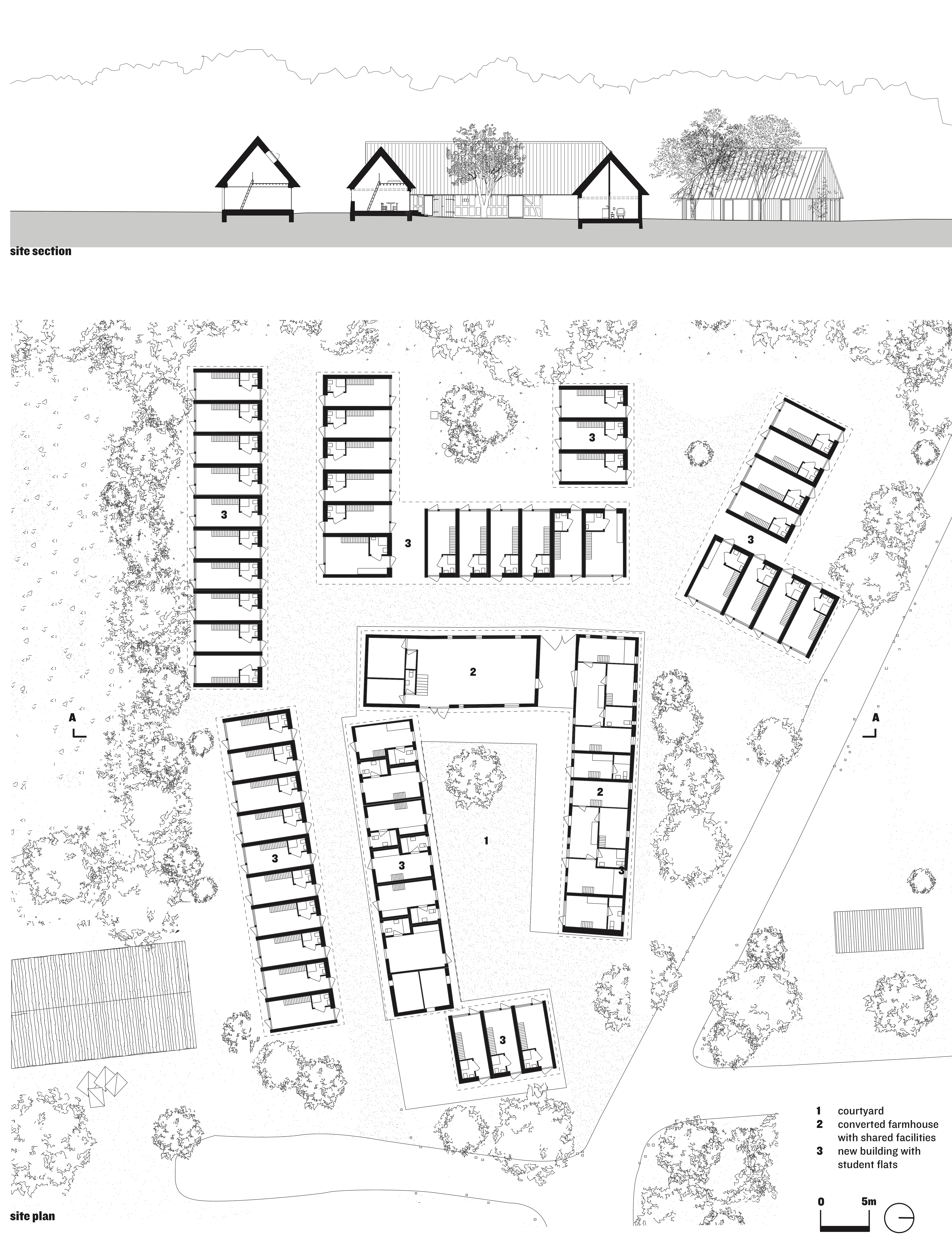 丹麦奥尔胡斯郊外学生村项目丨Lenschow & Pihlmann-18
