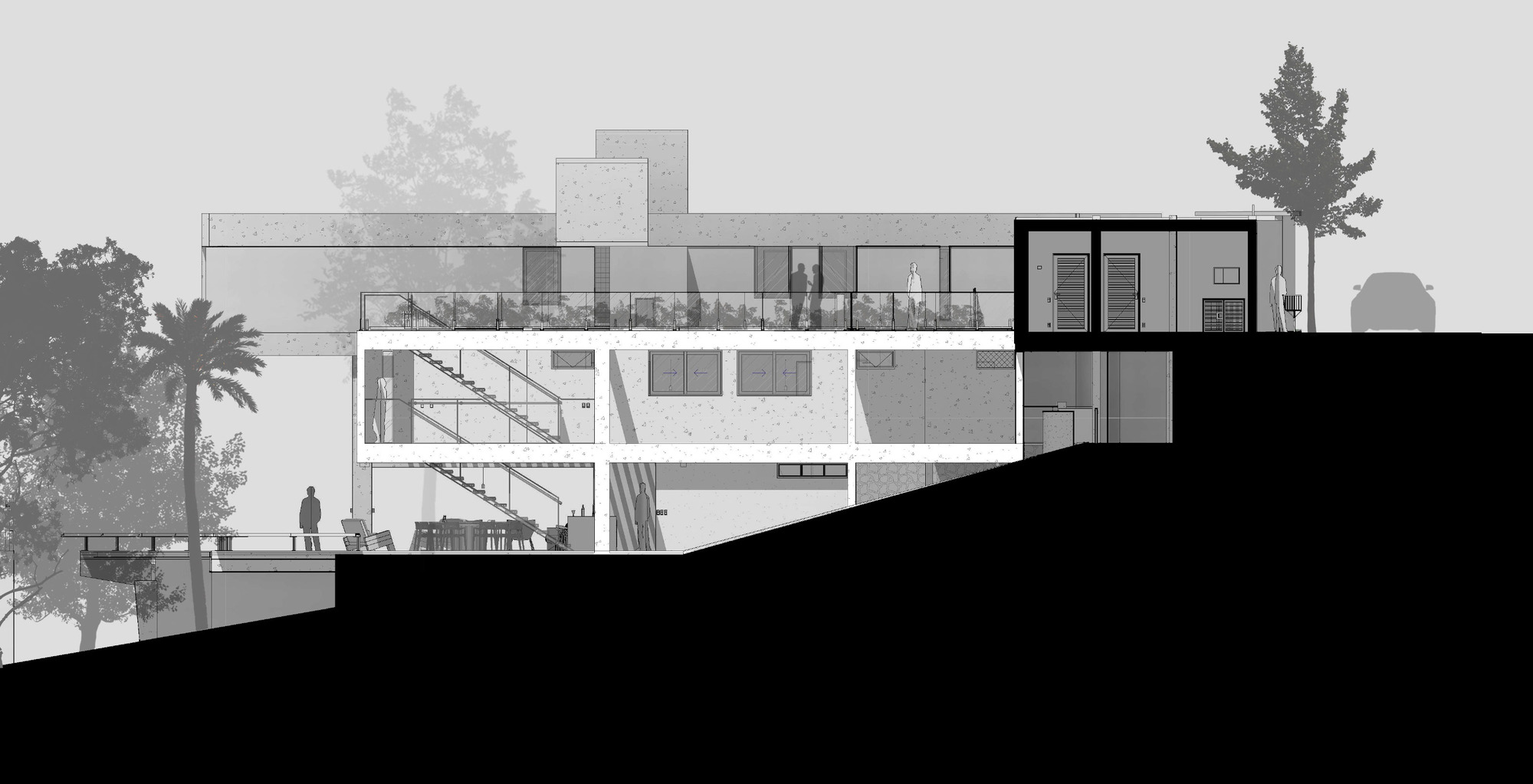 私人许可权之家丨巴西圣保罗丨André Becker-48