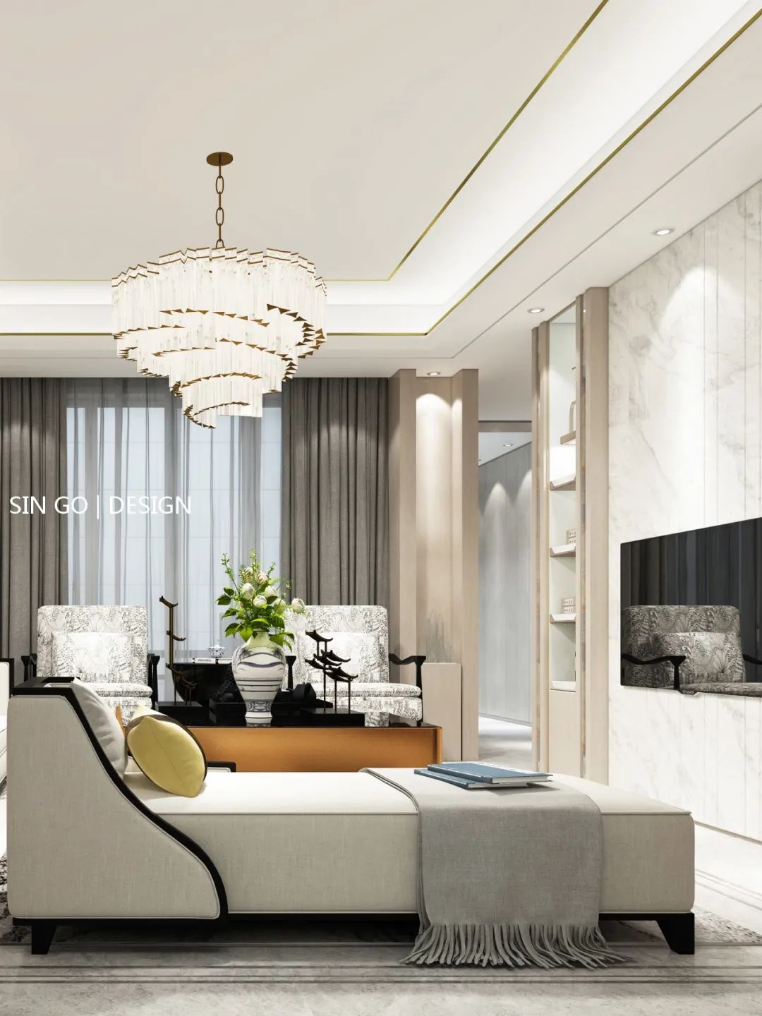 南京•南京院子 560㎡新中式别墅,演绎精致生活-10