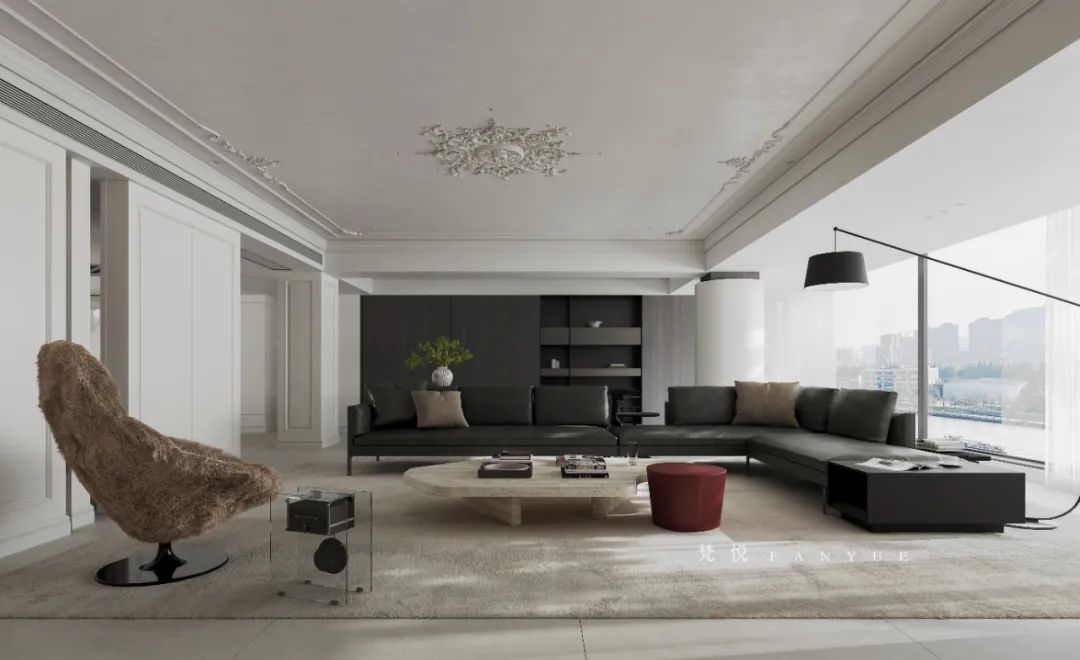 FANYUESTUDIO·实景|意式极简婚房-105