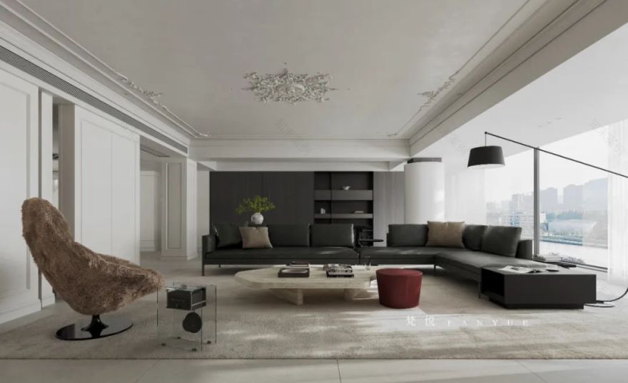 FANYUESTUDIO·实景|意式极简婚房-105