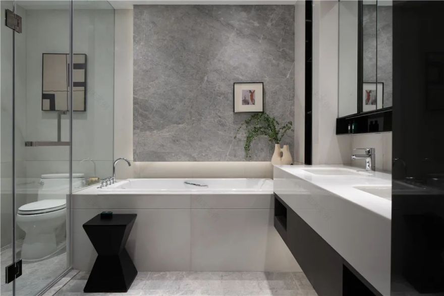 金碧雅居·麓铭府叠拼样板间 | 诗意的空间与生活共鸣-49