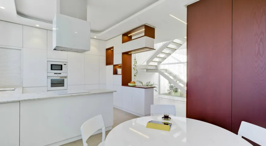 西班牙 Novelda luxury 私人住宅 | 三层空间与户外庭院完美融合-20