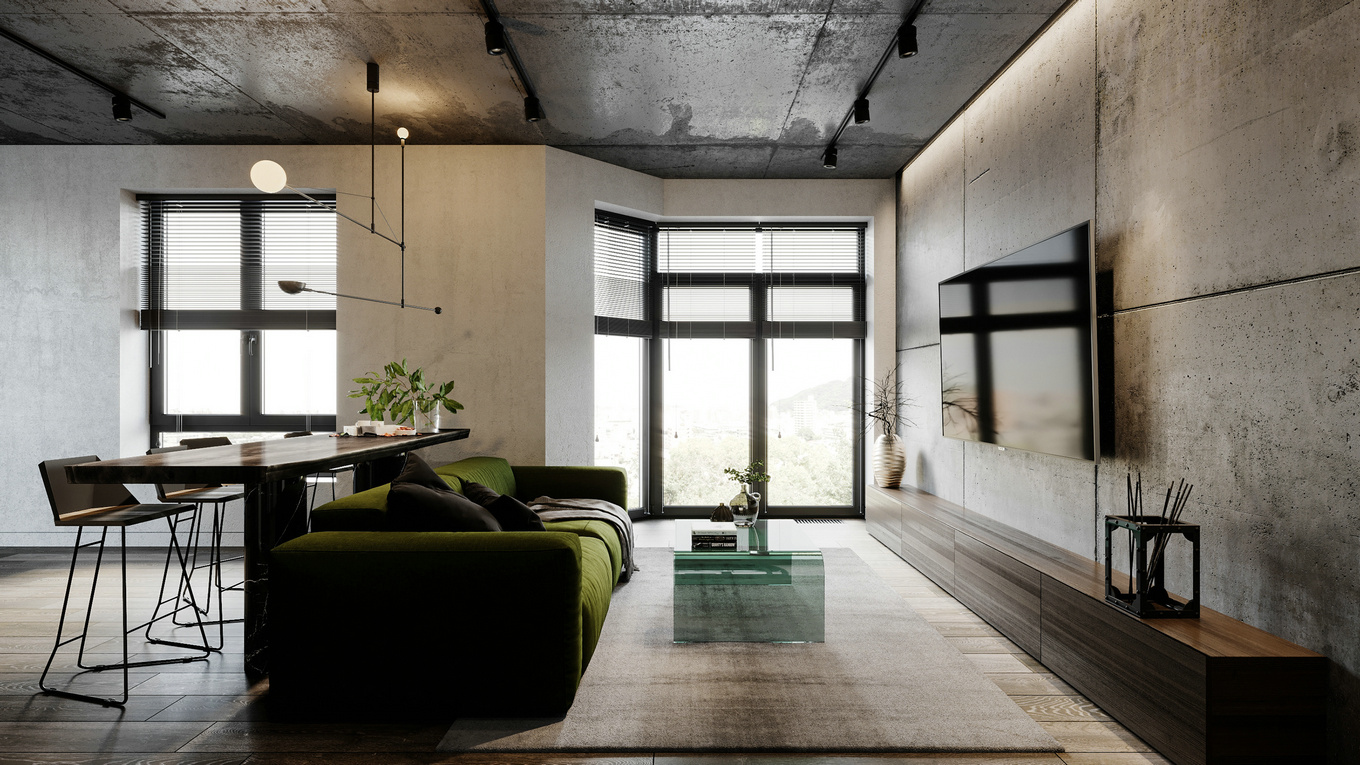 北欧遇上工业元素 - 色彩让生活更出彩！-1