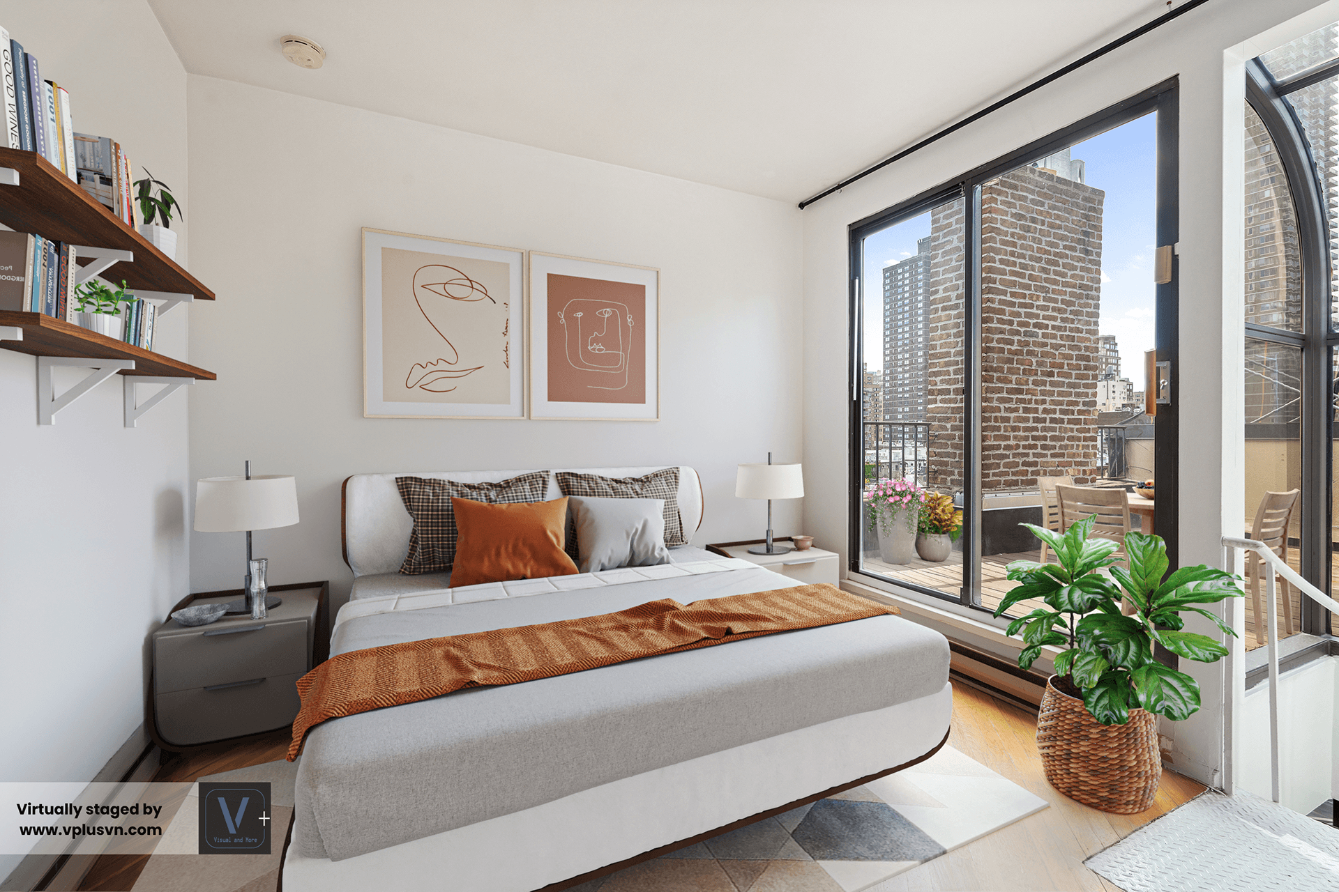 一居室公寓丨V + Studio-4