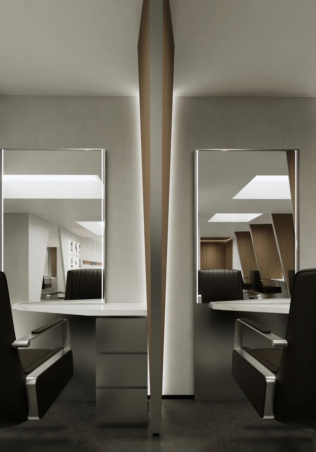 香港美业沙龙“感序”设计丨中国香港丨Pro.S 布舍设计-51