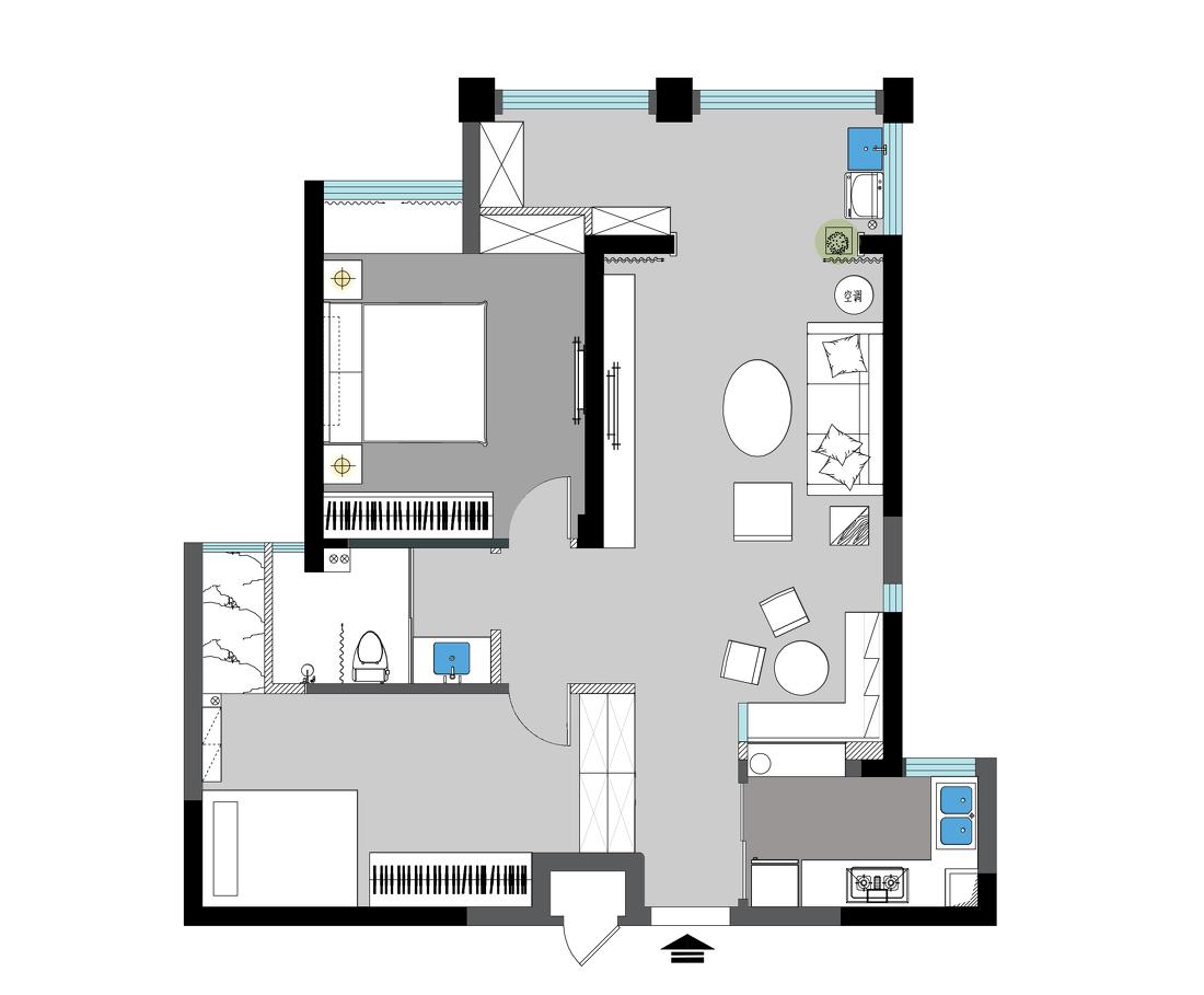 简火平丨平层丨橘-0