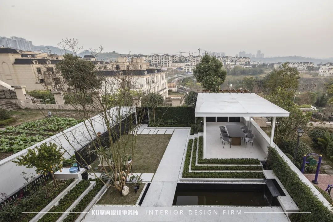 重庆渝北区现代法式别墅设计丨中国重庆丨恺悦陈设,KD室内设计第一设计中心-142