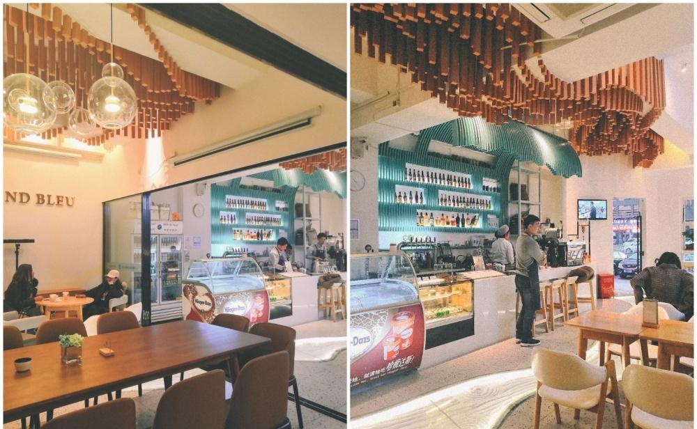 深蓝坊咖啡馆的浪花空间-48