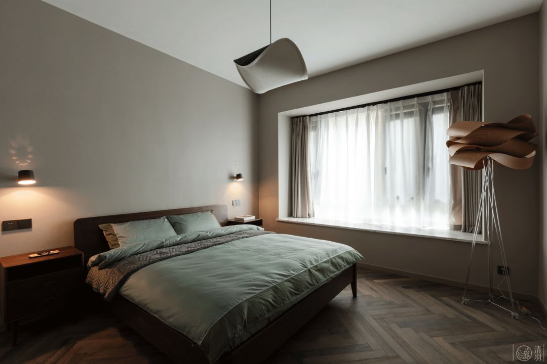 成都市复式公寓的现代简奢花园生活-164