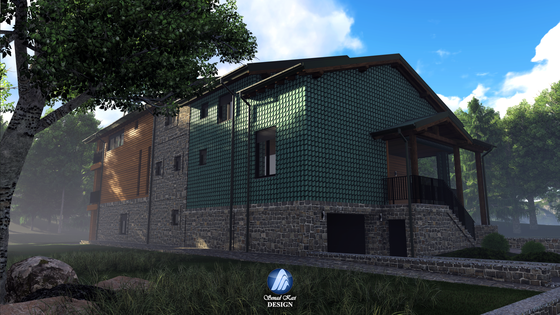 Villa Design Mountain Style - Brezovica-6