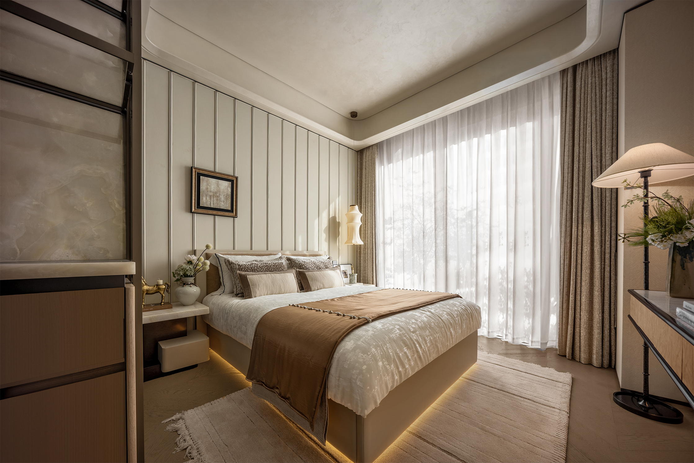 绍兴中海·越湖雲起400㎡叠墅室内设计丨中国绍兴丨IF DESIGN羽果设计-48