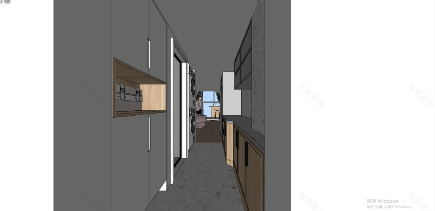 二胎妈妈 35 平米公寓的现代极简变身-39