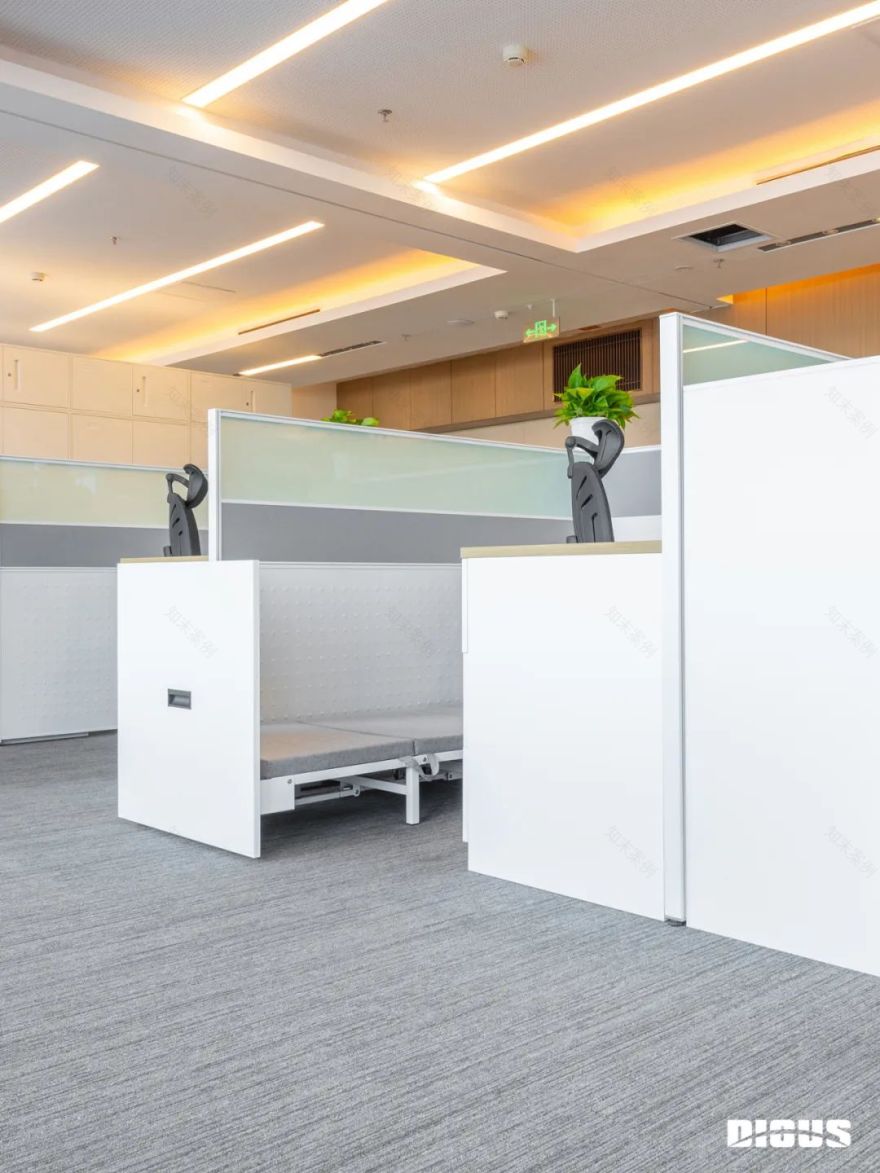 中国农业银行北京城市副中心分行 ,高效办公的秩序美学丨中国北京丨迪欧-14