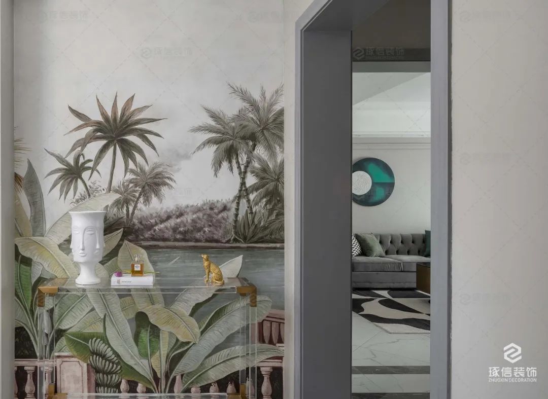 巴南府邸 | 现代美式轻奢，温馨居家之作-37