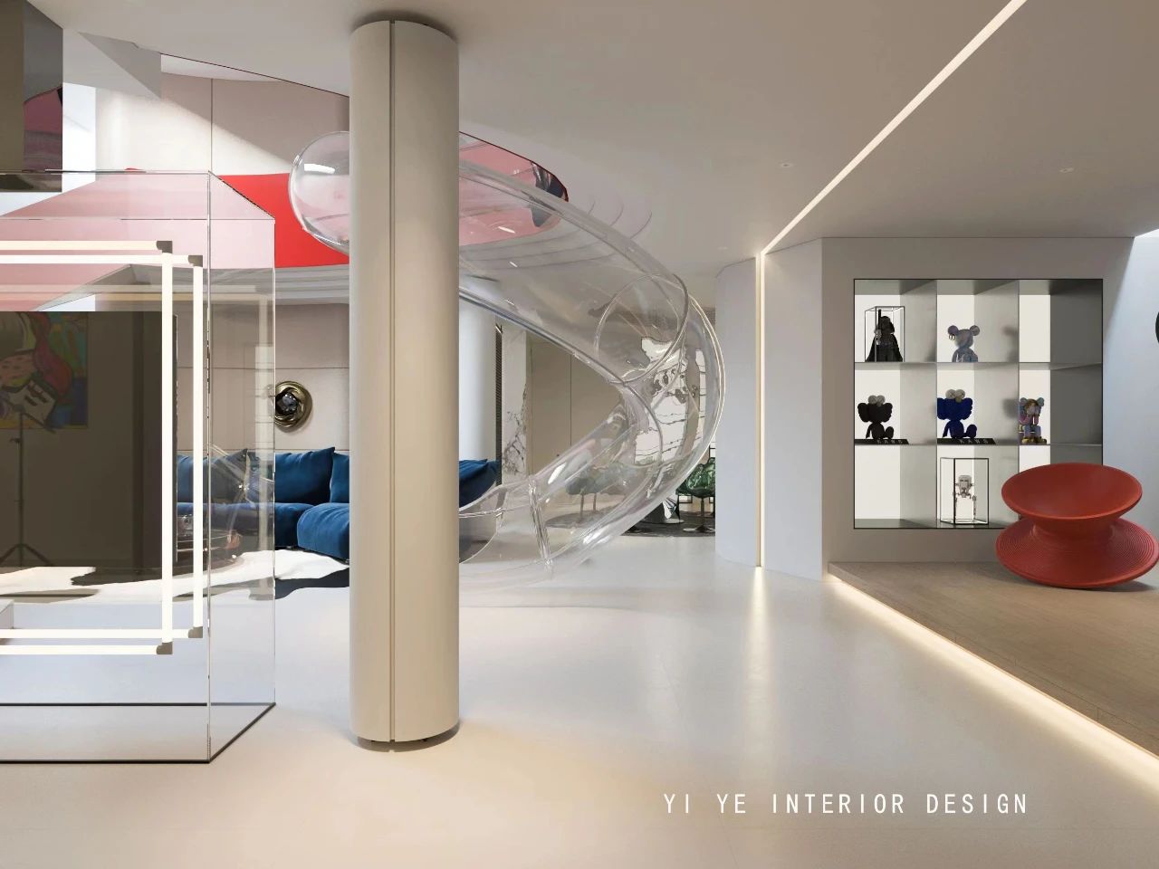 仁恒溪云雅苑 320m² 现代简约设计丨一野设计-14