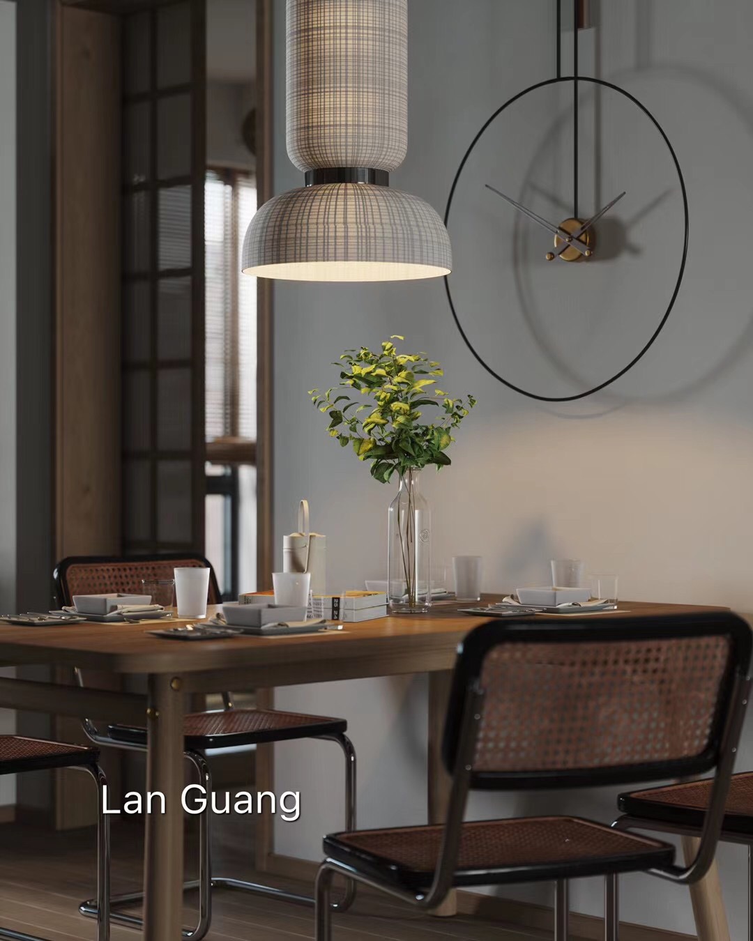 暖阳倾洒，光影交织的温馨住宅-4