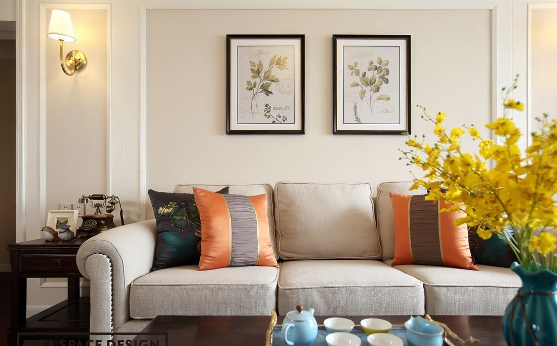 现代美式风格公寓设计,东方花园的优雅与实用-6