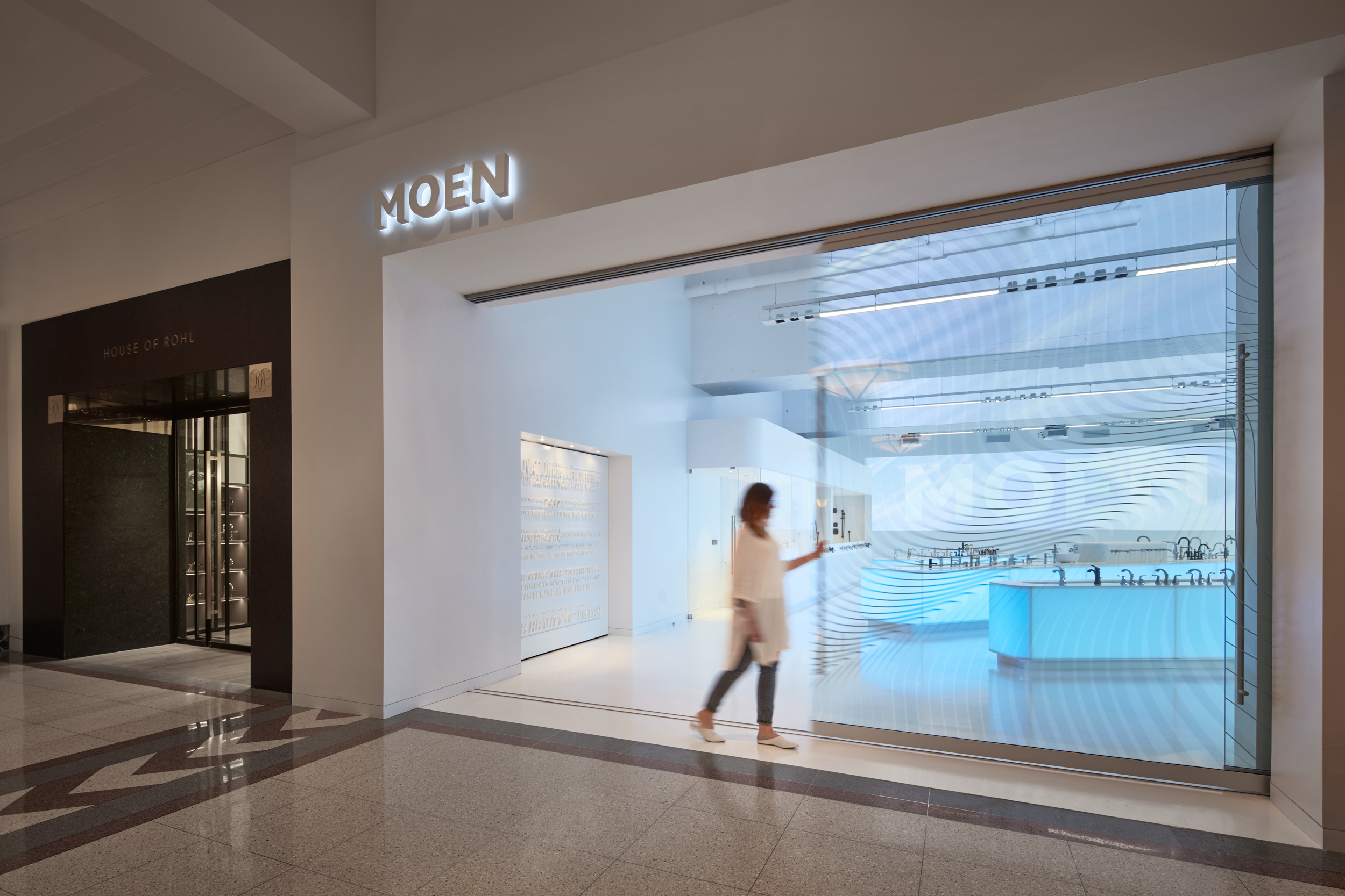 梦幻水韵 · Moen 与 House of Rohl 品牌展示空间-37