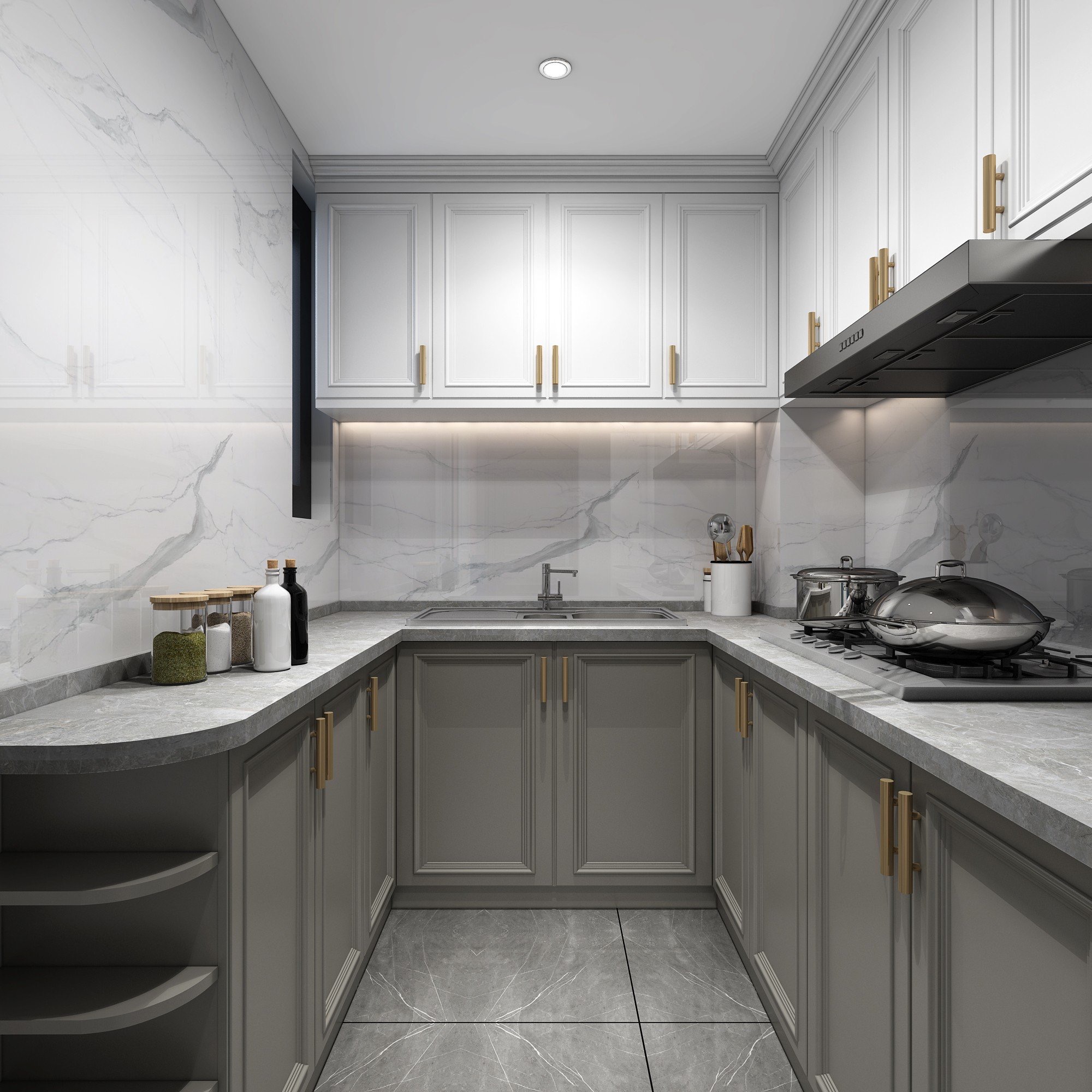 北欧轻奢风格，鲜艳活力，档次华丽！                     -1