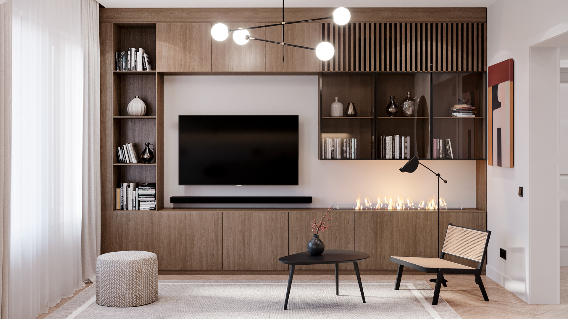 莫斯科多彩色系公寓设计丨俄罗斯莫斯科-3