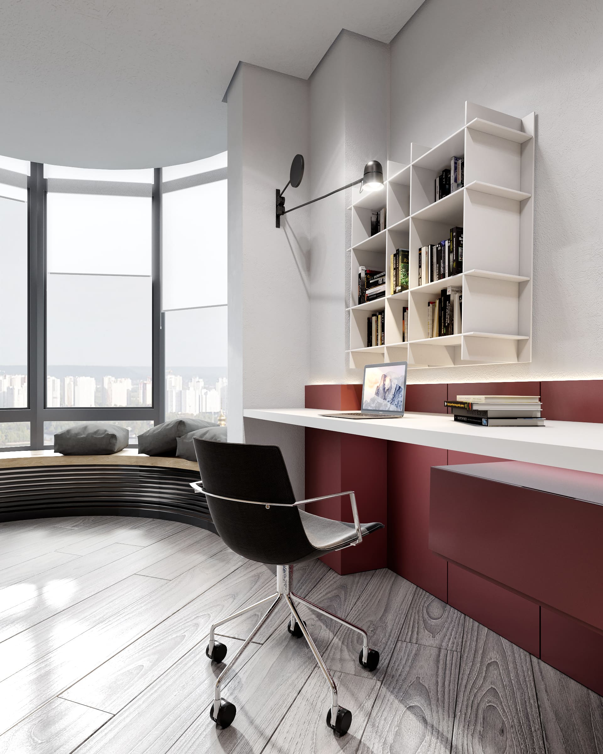 乌克兰基辅 260㎡住宅设计-14