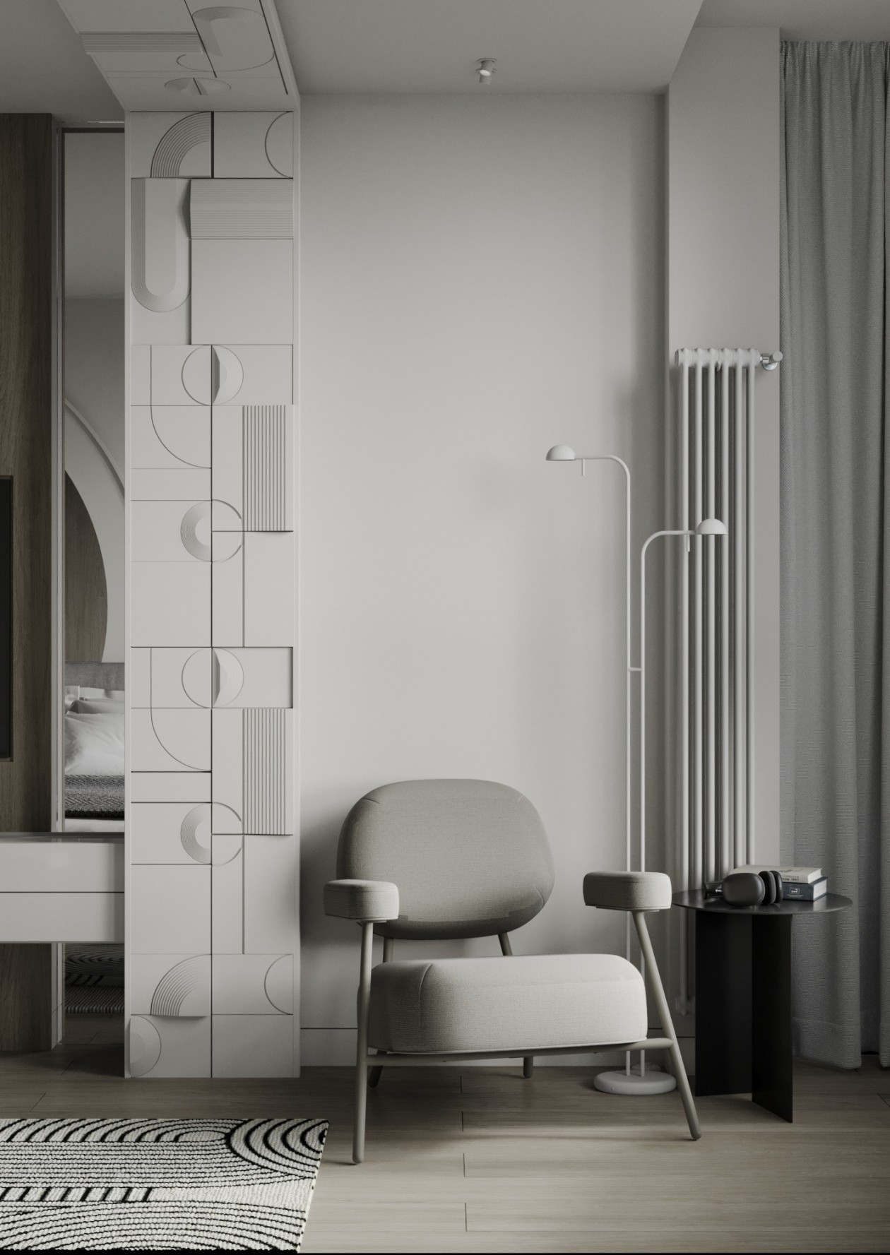 灰色系空间设计-14