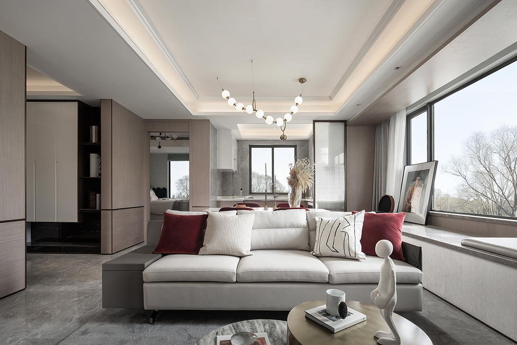 知性稳重+大胆前卫，摩登现代的百变空间 | 太合南方-12