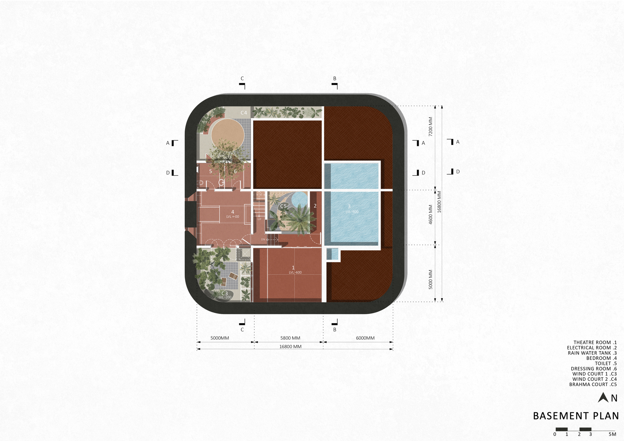 加迪大厦丨印度丨PMA madhushala-76