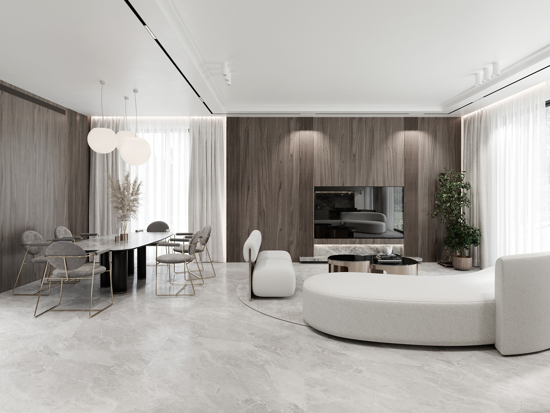 现代风，二层住宅设计！-8